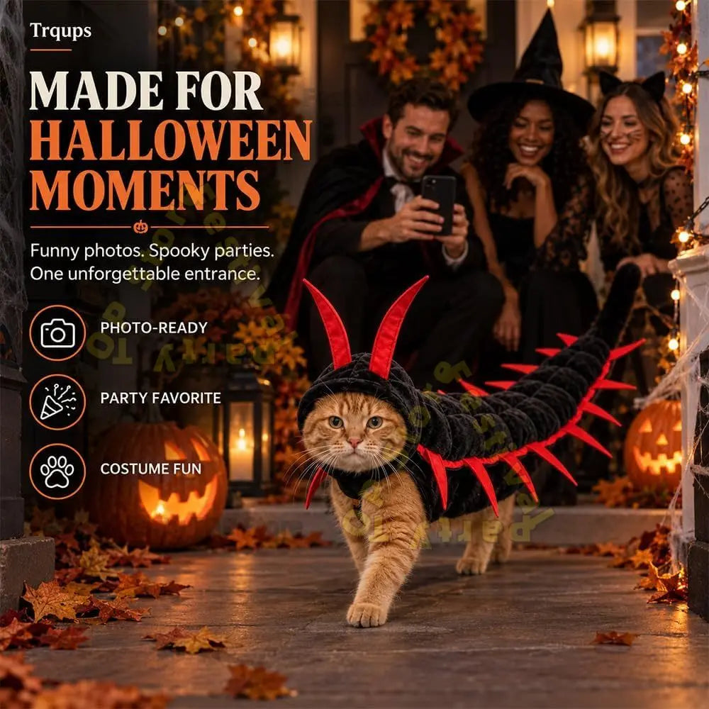 Creepy Crawler costume for cats and small dogs