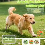 Pet Snuffle Ball for Dogs, Interactive Foraging Puzzle Toy, Colorful Nose Work Training Ball, Slow Feeder Stress Relief Dog Enri