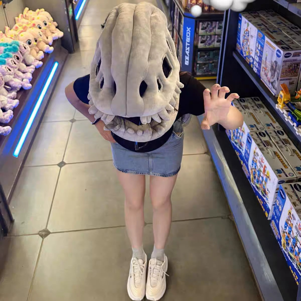 The Viral Dino Skeleton Costume