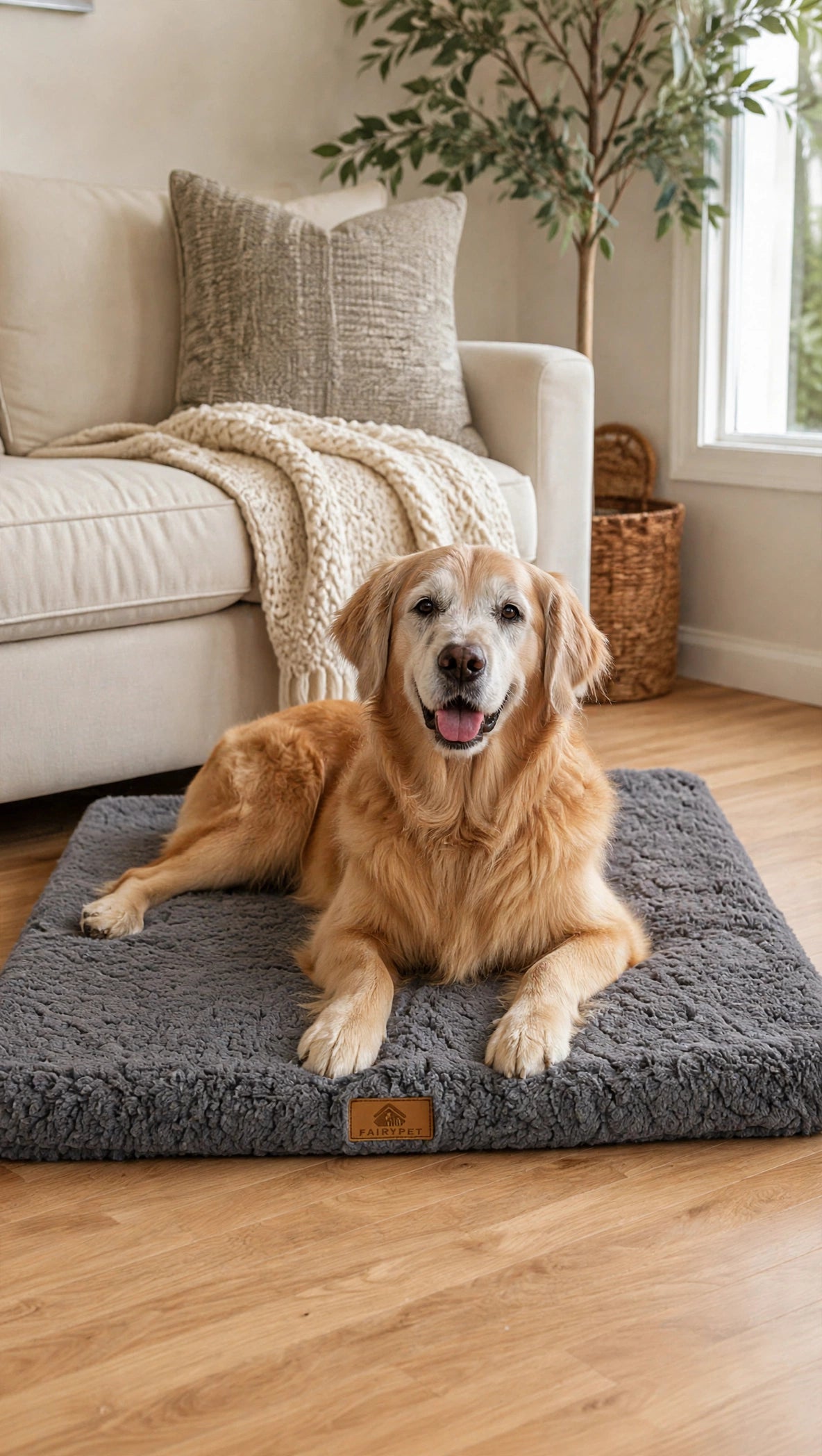CozyCloud Waterproof Orthopedic Dog Bed